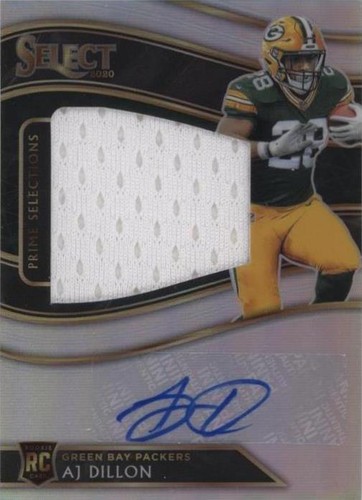 2020 Panini Select A. J. Dillon #PSS-AJD