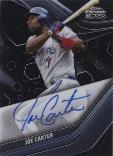 2023 Topps Chrome Black - Joe Carter #CBA-JCA