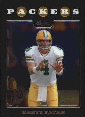 2008 Topps Chrome Football Card #TC22 Brett Favre