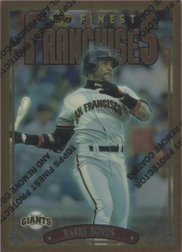 1996 Topps Finest - Barry Bonds #240