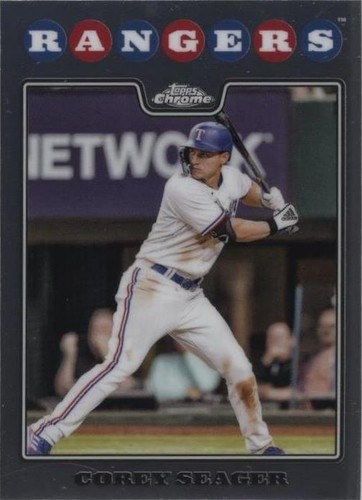 2023 Topps Chrome Lids Mitchell & Ness - Corey Seager #08-7