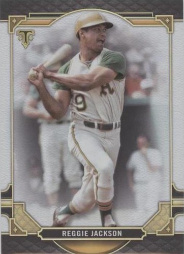 2022 Topps Triple Threads - Reggie Jackson #4