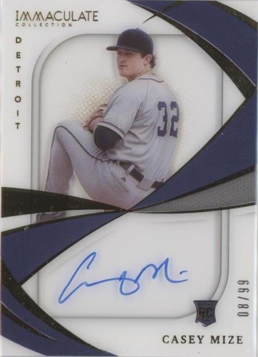 2021 Panini Immaculate Collection - Casey Mize #SS-CM