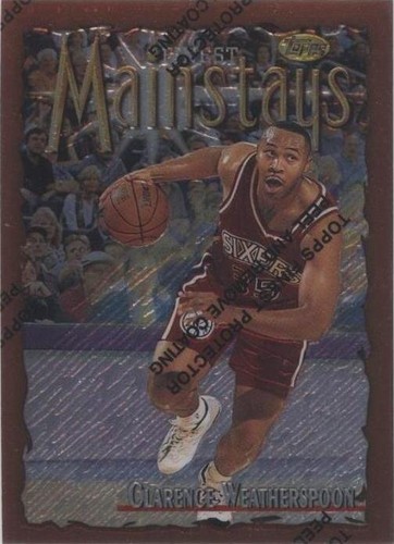 1996-97 Topps Finest - Clarence Weatherspoon #167