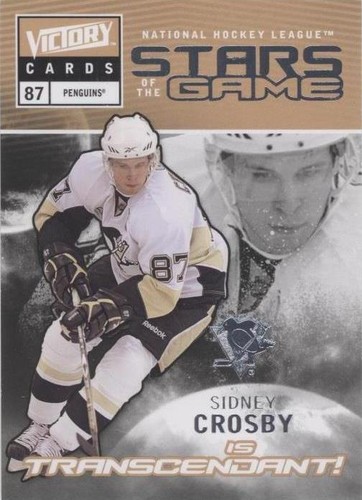 2009-10 Upper Deck Victory Card # 160 SIDNEY CROSBY