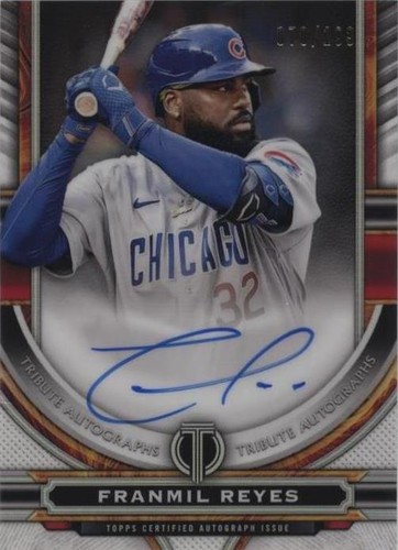 2023 Topps Tribute - Franmil Reyes #TA-FR