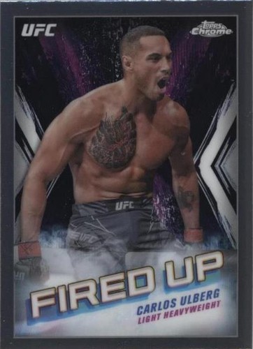 2024 Topps Chrome UFC - Carlos Ulberg #FDP-10