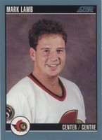 1992-93 Score Canadian - Mark Lamb #514