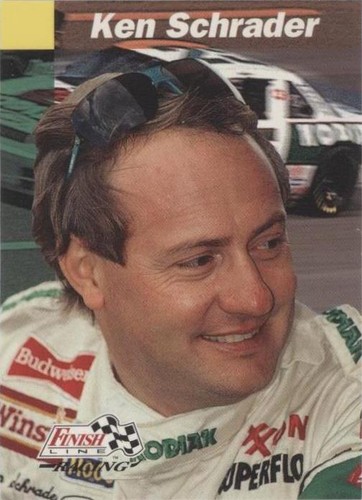 1993 Pro Set Finish Line - Ken Schrader #143