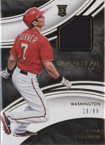 2016 Panini Immaculate Collection - Trea Turner #IS-TR