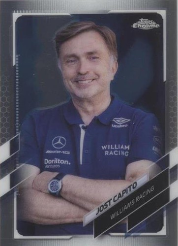 2021 Topps Chrome Formula 1 - Jost Capito #90