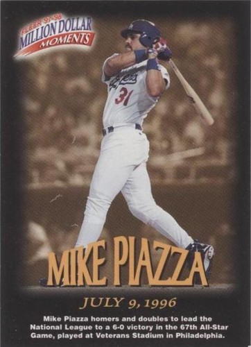 1997-98 Fleer Million Dollar Moments - Mike Piazza #14