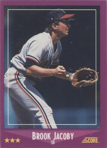 1988 Score - Brook Jacoby #39