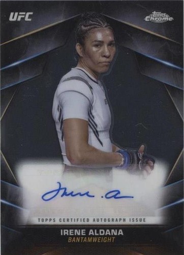 2024 Topps Chrome UFC - Irene Aldana #CVA-IAL