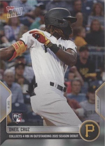 2022 Topps Now - Oneil Cruz #377