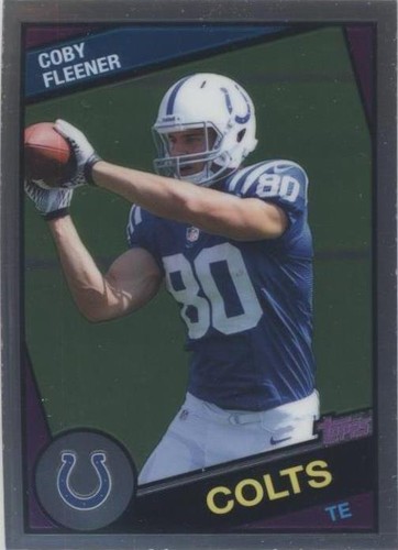 2012 Topps Chrome Coby Fleener #26