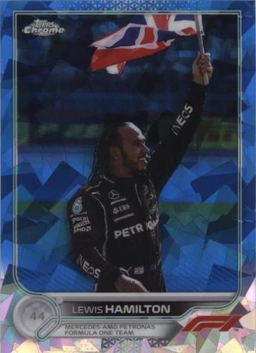 2022 Topps Chrome Sapphire Edition Formula 1 - Lewis Hamilton #4