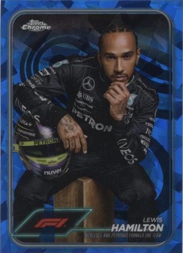 2024 Topps Chrome Sapphire Edition Formula 1 - Lewis Hamilton #6