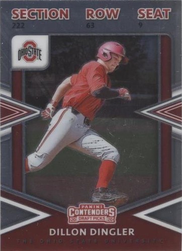 2020 Panini Elite Extra Edition - Dillon Dingler #CT-DD