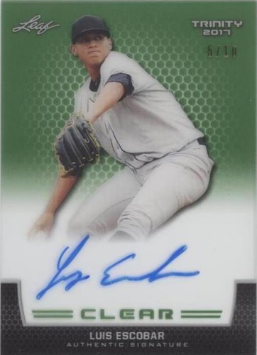 2017 Leaf Trinity - Luis Escobar #CA-LE1