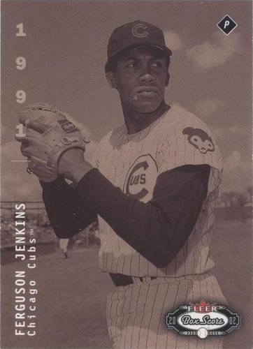 2002 Fleer Box Score - Fergie Jenkins #276
