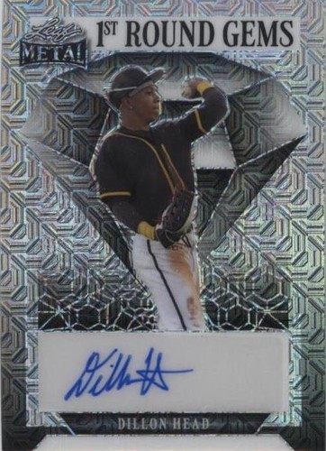 2023 Leaf Metal - Dillon Head #1RGDH-1