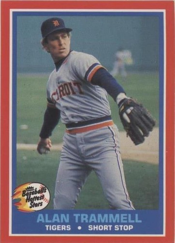 1987 Fleer Baseball's Hottest Stars - Alan Trammell #41