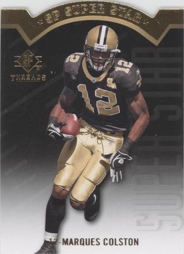 2009 SP Threads Marques Colston #AP16