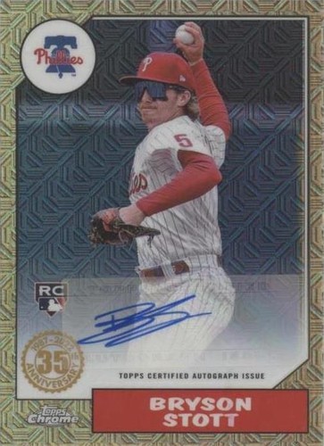 2022 Topps Update Series - Bryson Stott #T87CA-BS