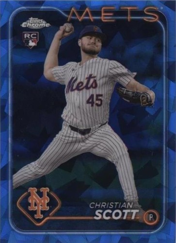 2024 Topps Chrome Update Series Sapphire Edition - Christian Scott #USCS218