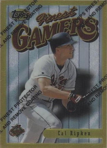 1996 Topps Finest - Cal Ripken #25