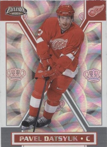 2002-03 Pacific Exclusive - Pavel Datsyuk #61