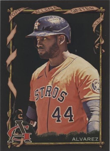 2023 Topps Allen & Ginter X - Yordan Alvarez #356