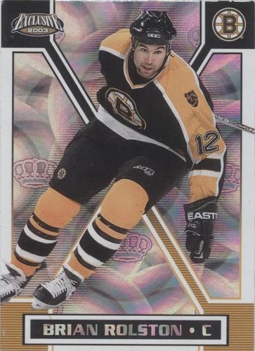 2002-03 Pacific Exclusive - Brian Rolston #12