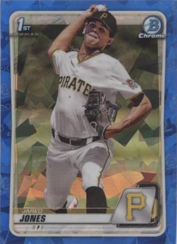 2020 Bowman Chrome Draft Sapphire Edition - Jared Jones #BD-70