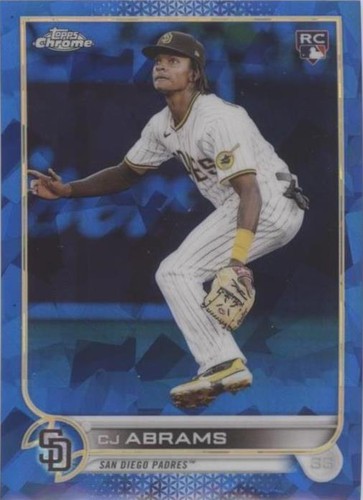 2022 Topps Chrome Update Series Sapphire Edition - C.J. Abrams #US34