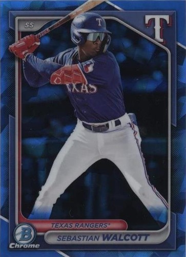 2024 Bowman Chrome Sapphire Edition - Sebastian Walcott #BCP-211