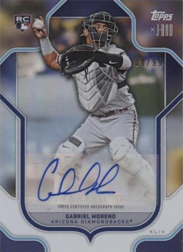2023 Topps X J-Rod - Gabriel Moreno #71-A