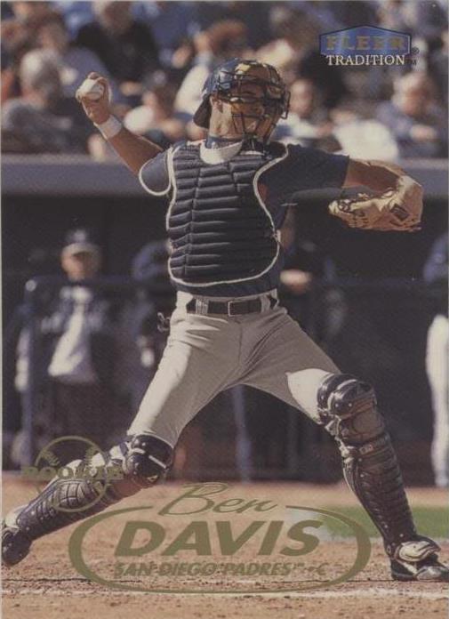 Fleer Tradition 1998 actualización - Ben Davis #U22
