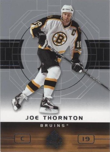2002-03 SP Authentic - Joe Thornton #6