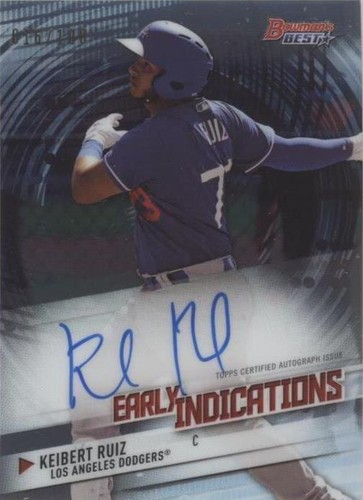 2018 Bowman's Best - Keibert Ruiz #EIA-KR