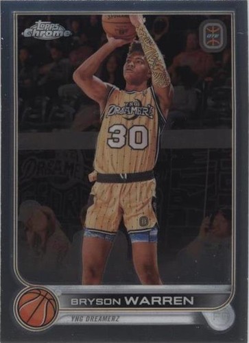 2022-23 Topps Chrome OTE Overtime Elite - Bryson Warren #92
