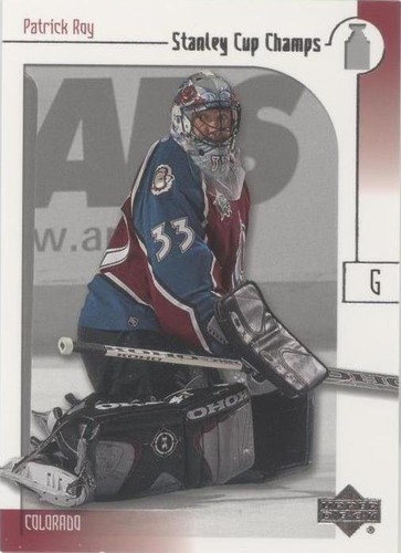 2001-02 Upper Deck Stanley Cup Champs - Patrick Roy #38
