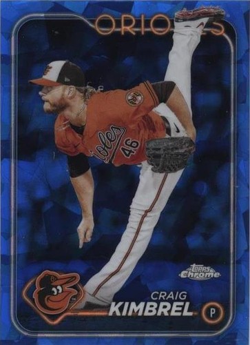 2024 Topps Chrome Sapphire Edition - Craig Kimbrel #590