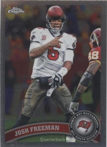 2011 Topps Chrome Josh Freeman #177