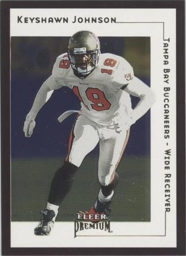 2001 Fleer Premium Keyshawn Johnson #25