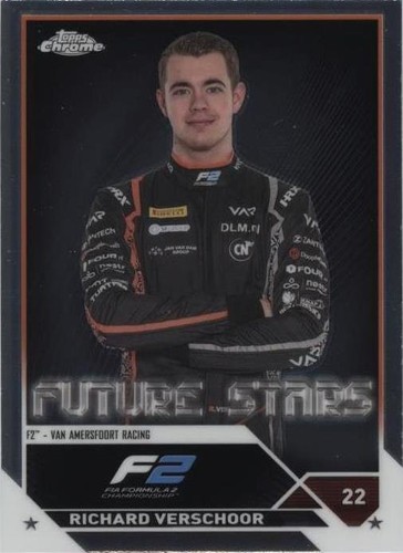2023 Topps Chrome Formula 1 Fuschia Lava Richard Verschoor