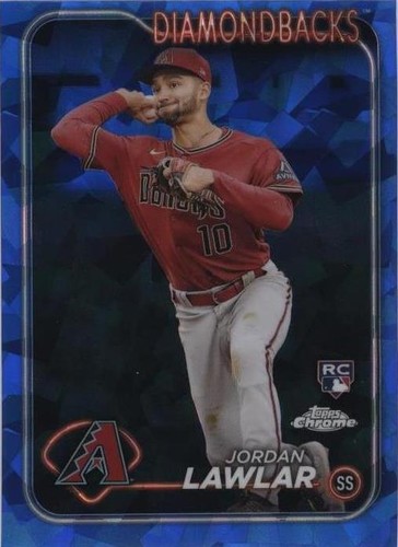 2024 Topps Chrome Sapphire Edition - Jordan Lawlar #451