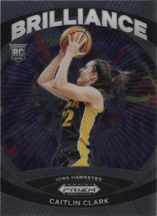 2024 Panini Prizm Draft Caitlin Clark Brilliance RC #2 Basketball Card