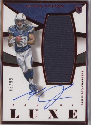 2015 Panini Luxe Melvin Gordon #RMA-MG